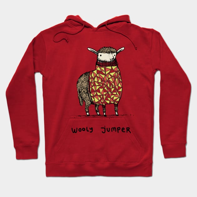 Wooly Jumper Hoodie by Sophie Corrigan